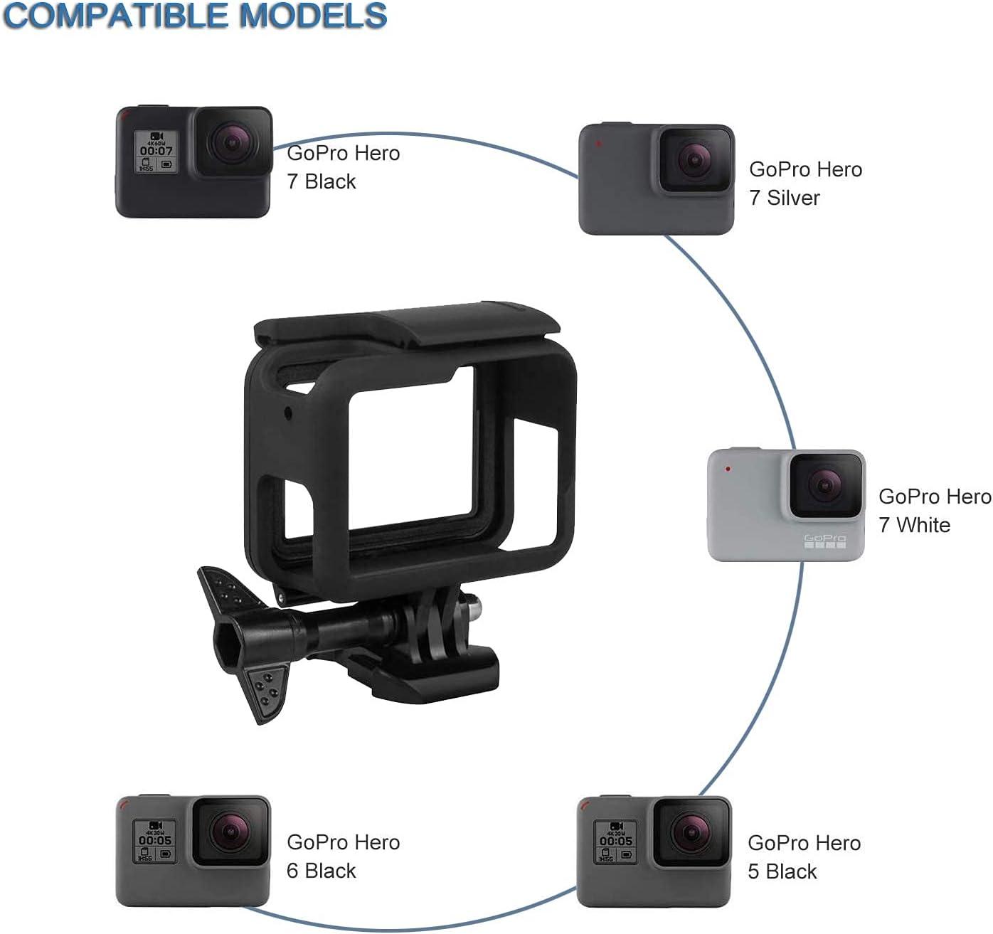 Kourpar Protective Housing Case for GoPro Hero7 Black Frame Camera