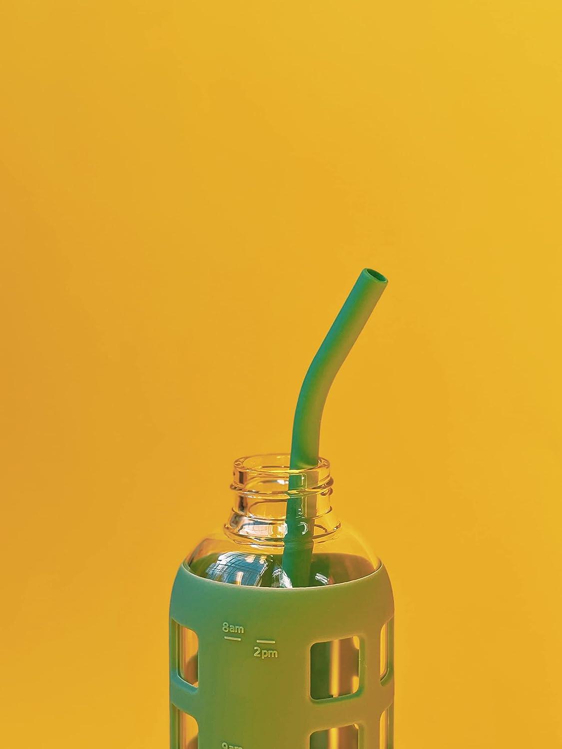 Reusable Silicone Straw Cover For Stanley Water Bottles - Protects