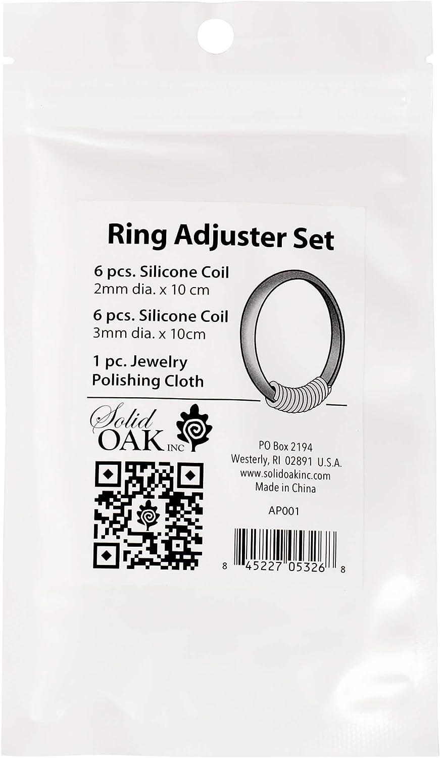 Ring Sizer Adjuster For Loose Rings - 12 Pack, 2 Sizes For