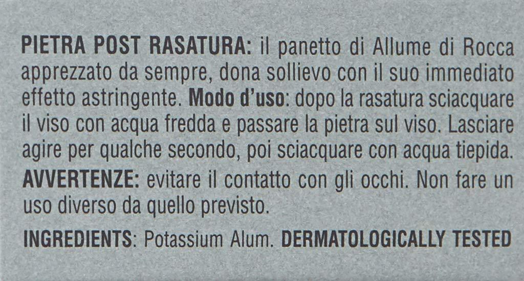 Proraso Post-Shave Stone, Natural Alum Block, 1 Count