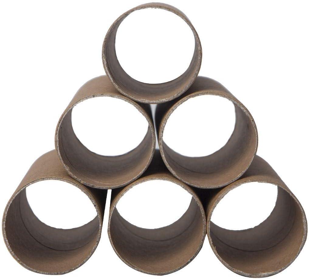 30 Pack Craft Rolls - Round Cardboard Tubes - Cardboard Tubes for Crafts - Craft  Tubes - Paper Tube for Crafts - 1.57 x 3.9 Inches - Brown