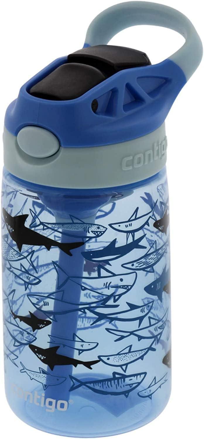 Contigo Kids 14 oz Spill-Proof Fish Tumbler with Straw no original  packaging