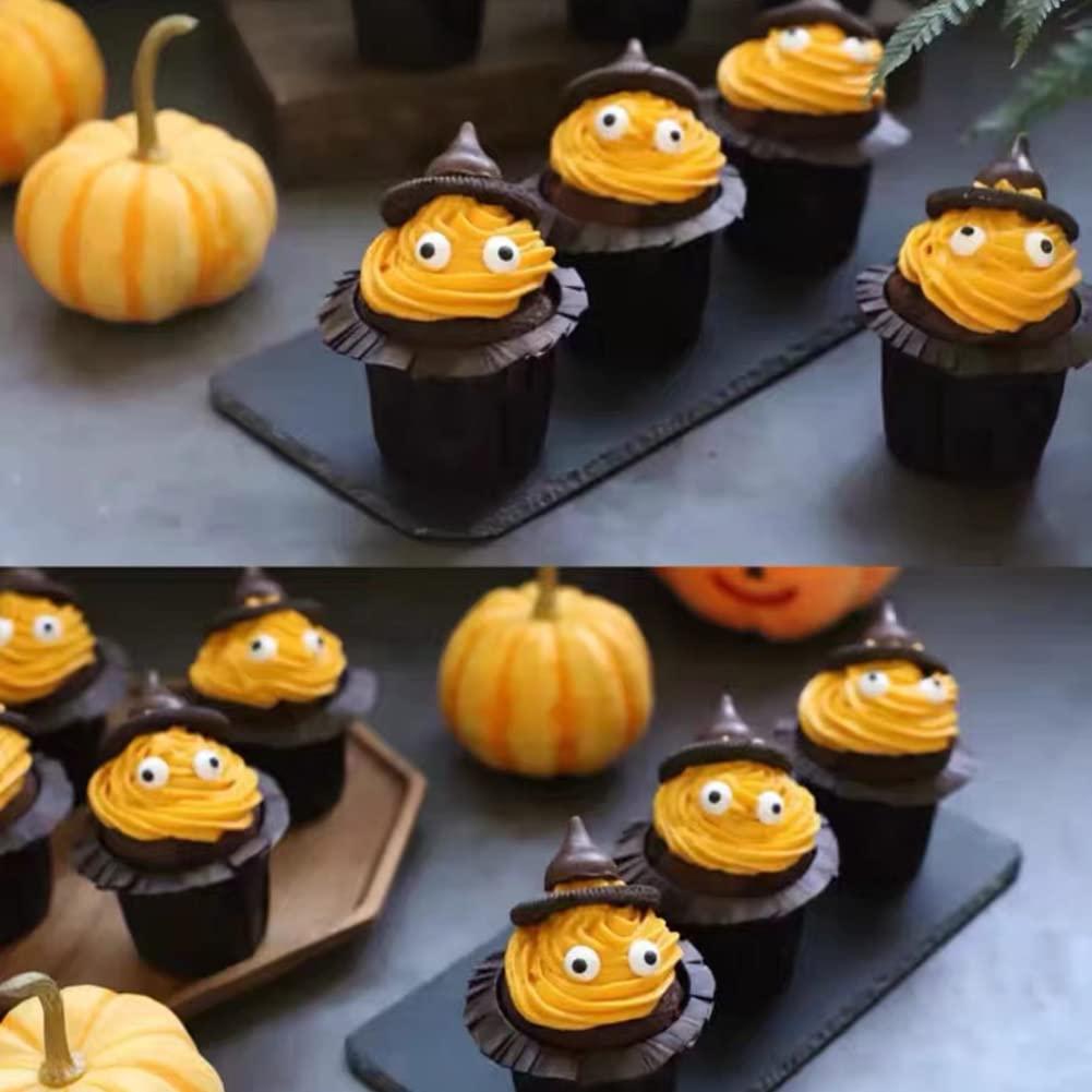 Edible Halloween Cupcake Toppers (12 Count) – Icing Circles Edible