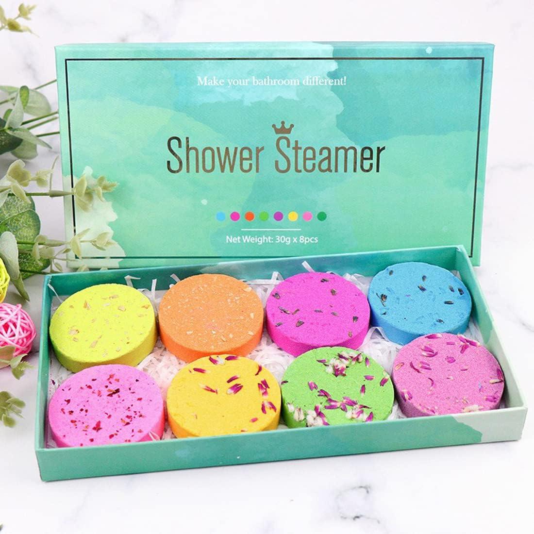 Shower Steamers Aromatherapy 8 Pack, Self Care Gifts for Women and Mom Who  Has Everything, Shower Bath Bombs with Essential Oils, Relaxation Gift Set