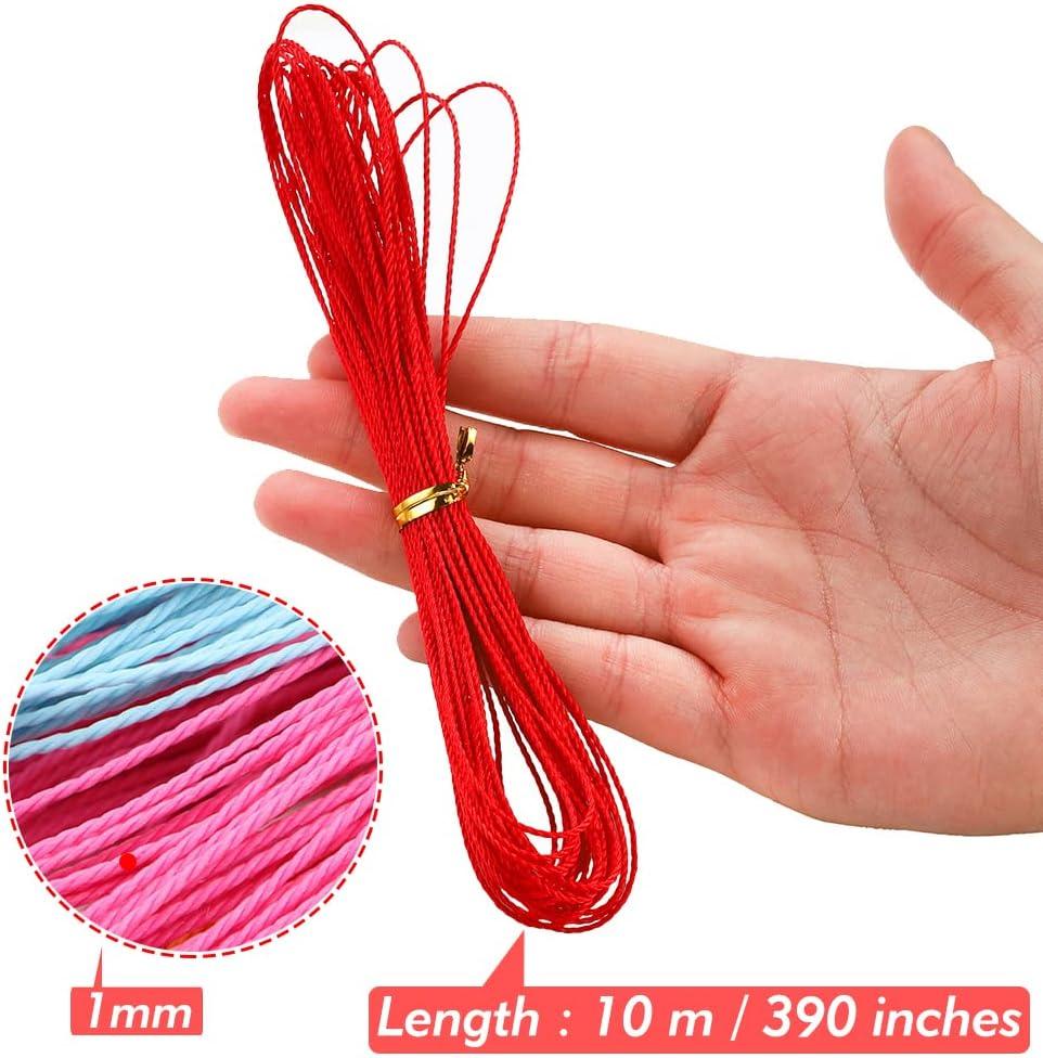 Amazon.com: Waxed String 25 Colors 0.6mm 382 Yard | Waxed Polyester Cord  Wax Cotton Cord Waxed Thread for Bracelets Necklace Jewelry Making  Friendship Bracelet (25 Colors)