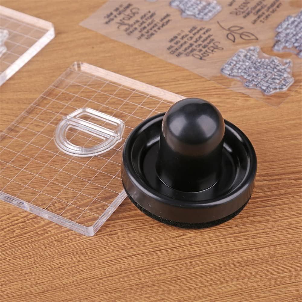Diy Acrylic Stamping Tool Perfect Positioning Stamp L-Shape Clear Stamps  Acrylic Block Pad Scrapbook Craft