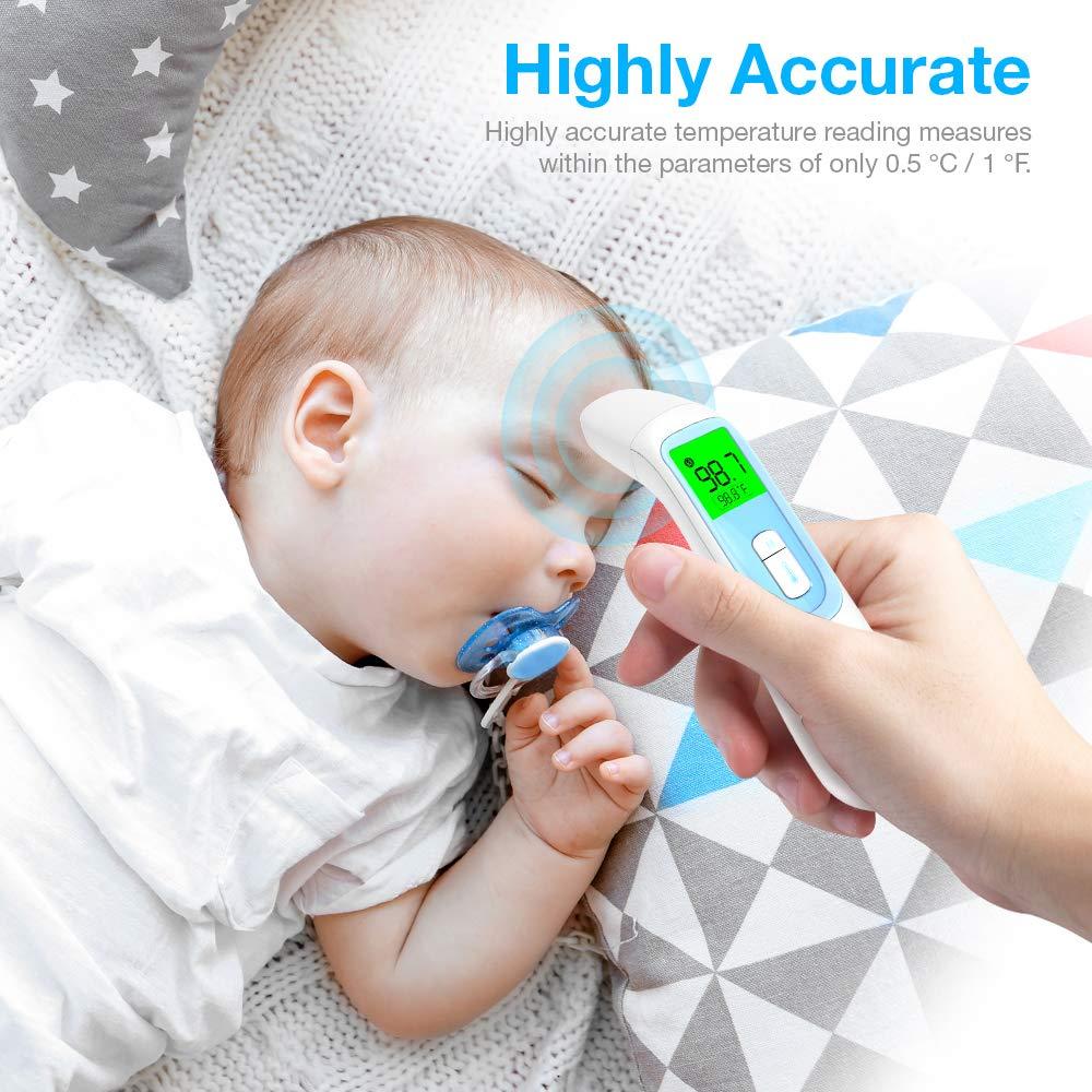 3-in-1 Ear, Forehead + Touchless Infrared Thermometer