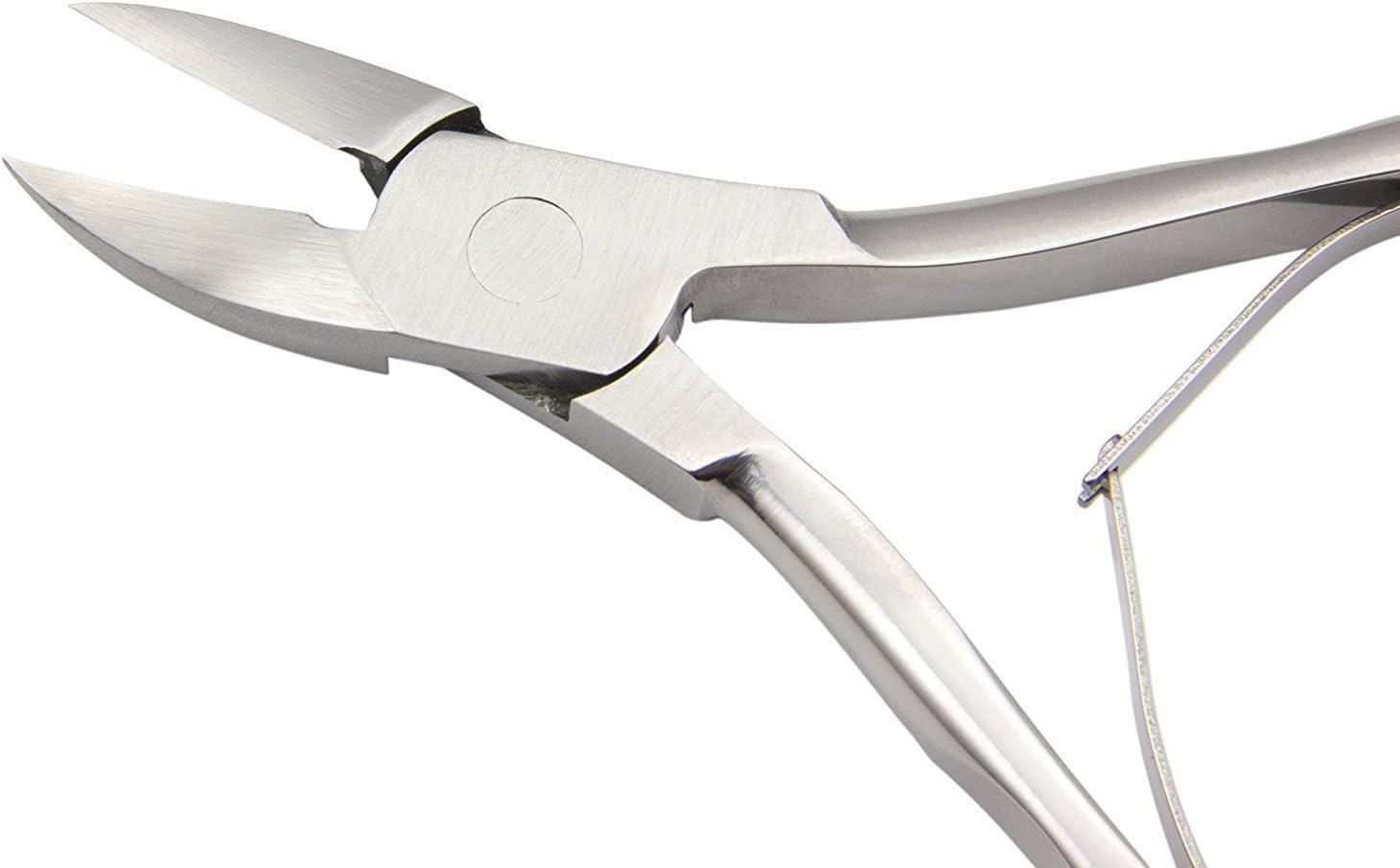 Toe Nail Clipper for Ingrown or Thick Toenails Toenails Trimmer and  Professional Podiatrist Toenail Nipper for Seniors with Surgical Stainless  Steel Surper Sharp Blades