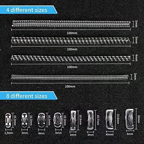  67 pcs Ring Sizer Adjuster for Loose Rings -12 Sizes for Any Ring  Sizer, Invisible Ring Guards for Women and Men, Ring Resizer, Spiral  Silicone Tightener Set with Polishing Cloth 