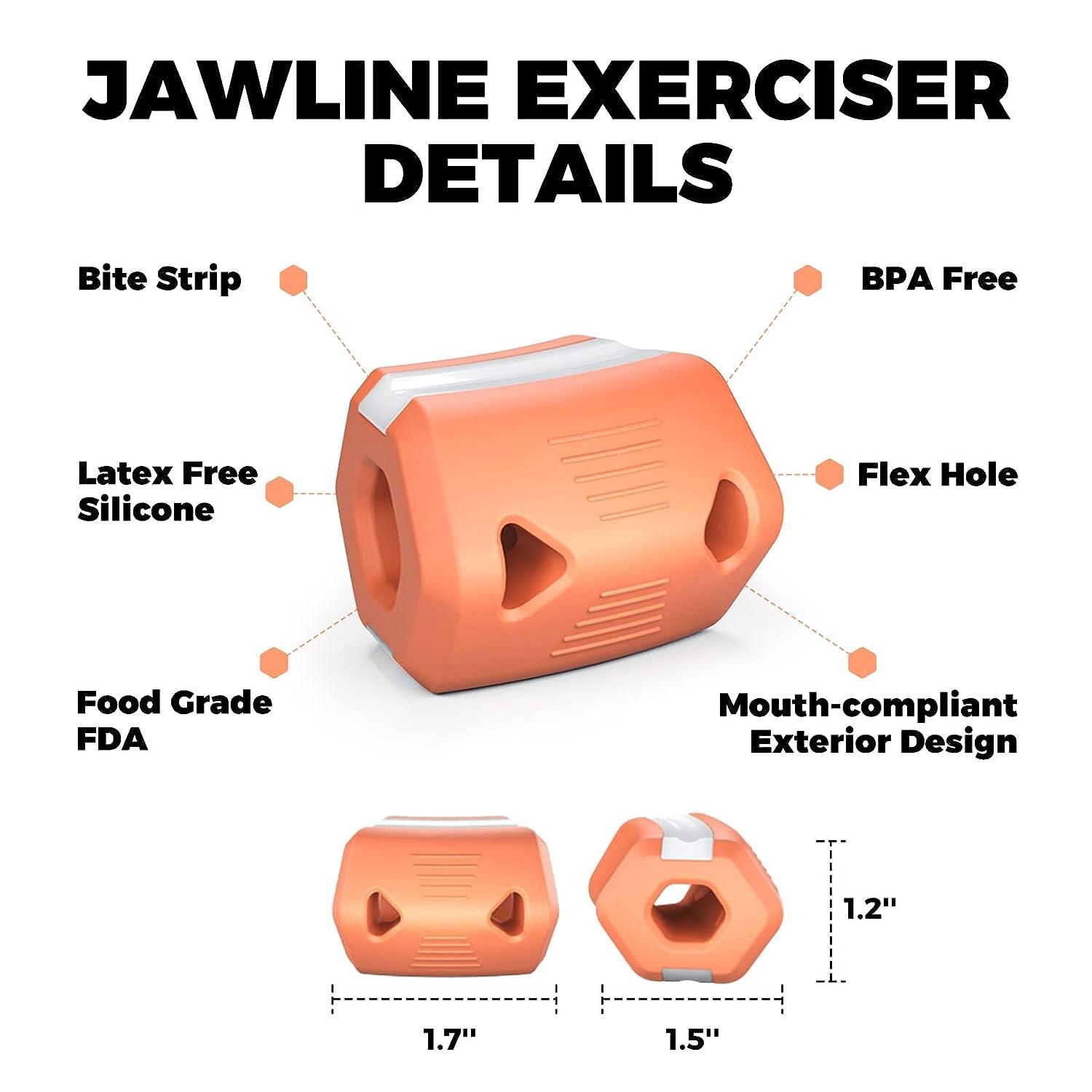 Jawline Exerciser, Food Grade Jaw exerciser for Men and Women