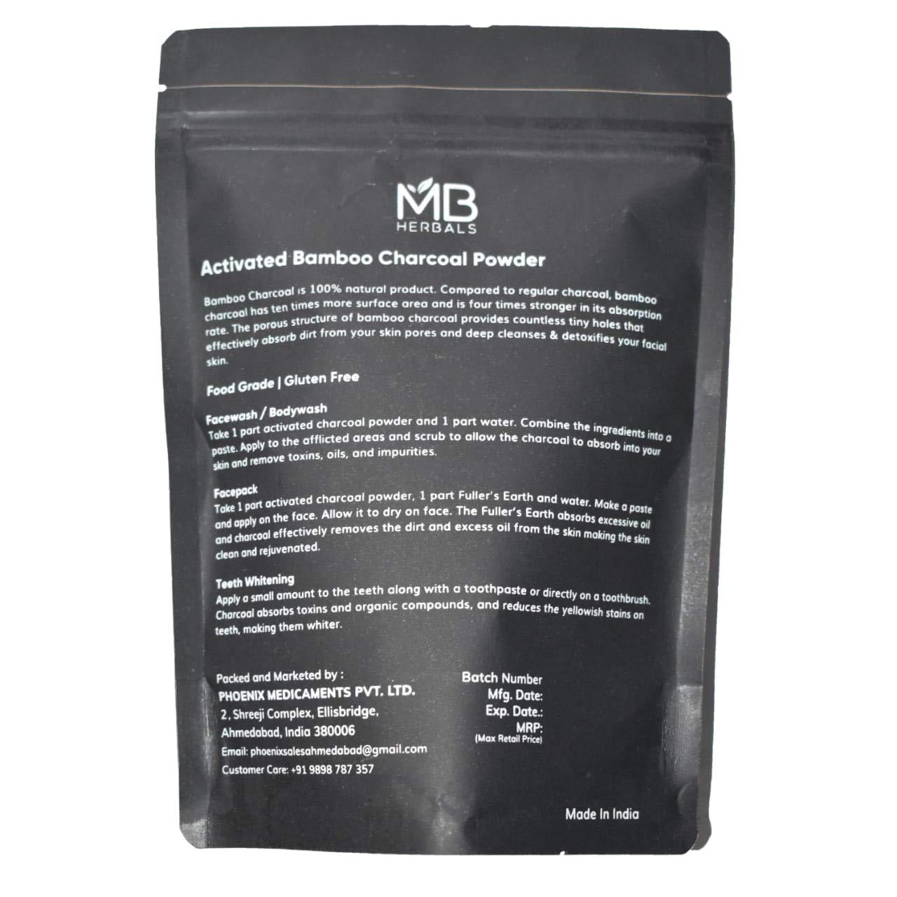 1000 Mesh Size Bamboo Activated Charcoal Powder, Grade: Pharma And Personal  Care Grade, Packaging Size: 10 Kg Pack at Rs 400/kg in Mumbai