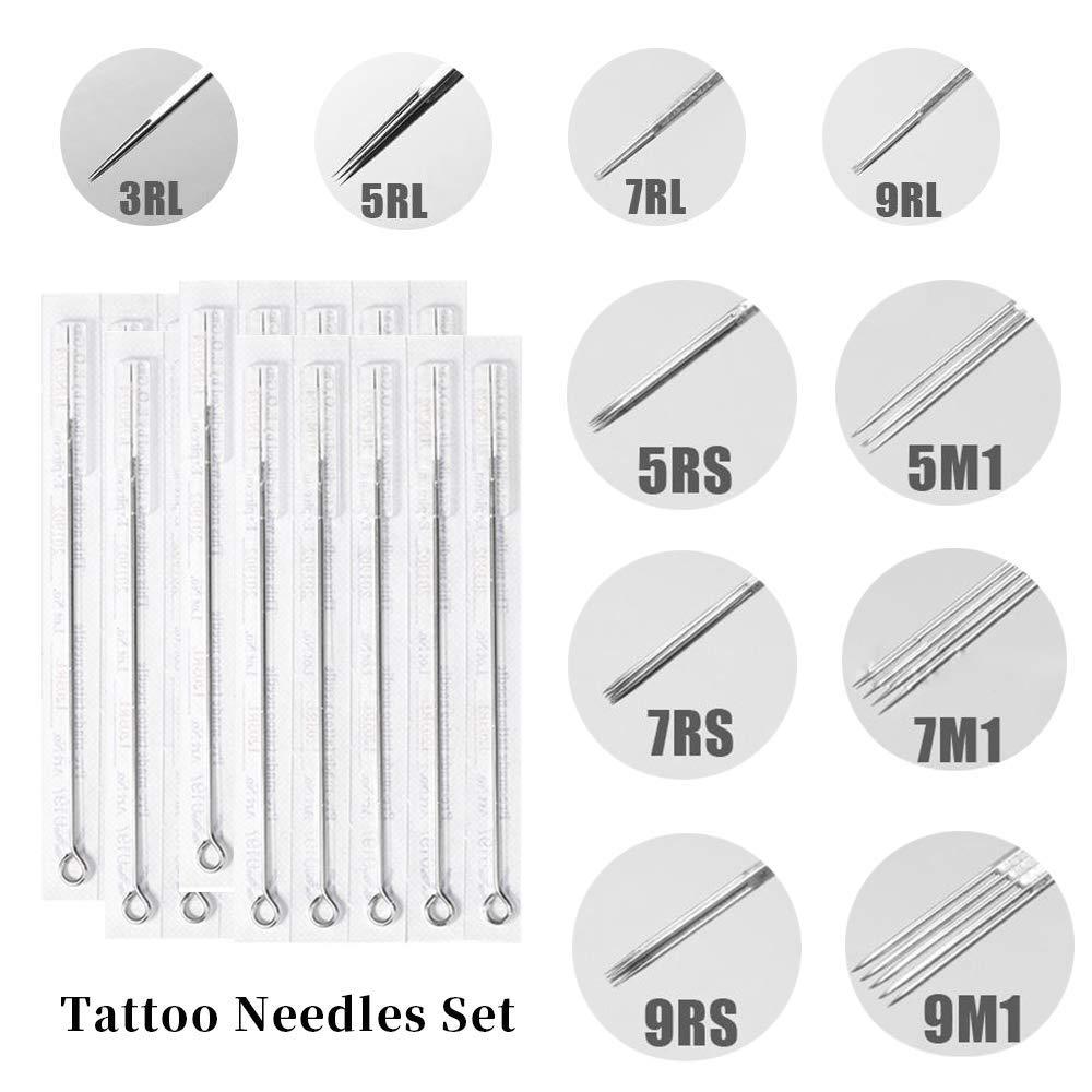 Stick and Poke Tattoo Needles 9RL (Pack of 5)