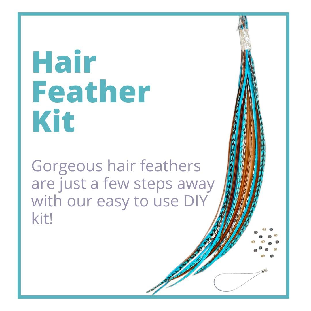 How to do FEATHER HAIR EXTENSIONS