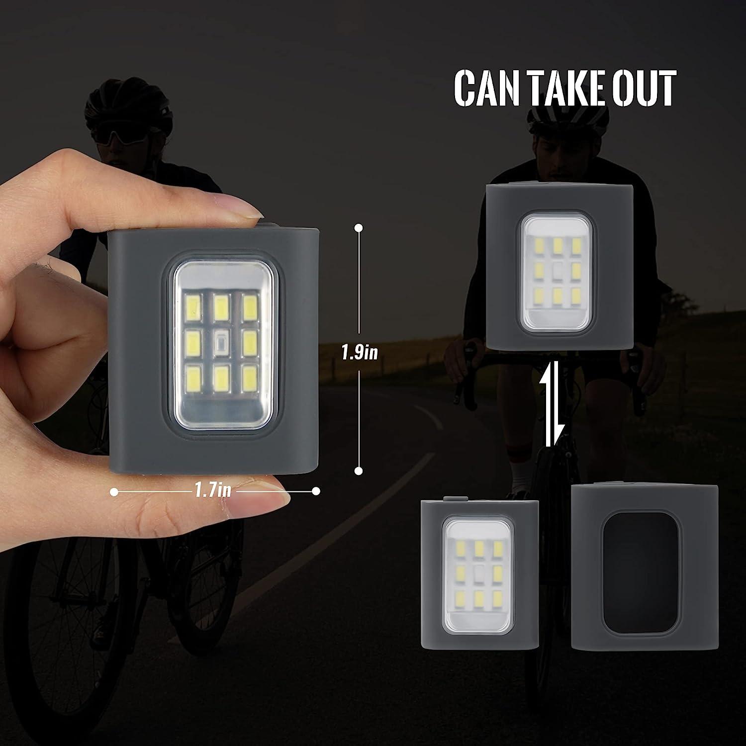  Outdoor Night Clip on Running Lights Reflective USB