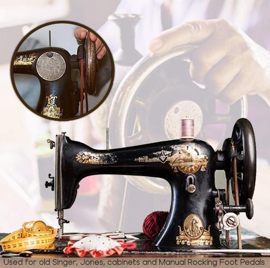 How to make a Treadle Sewing Machine belt from fabric