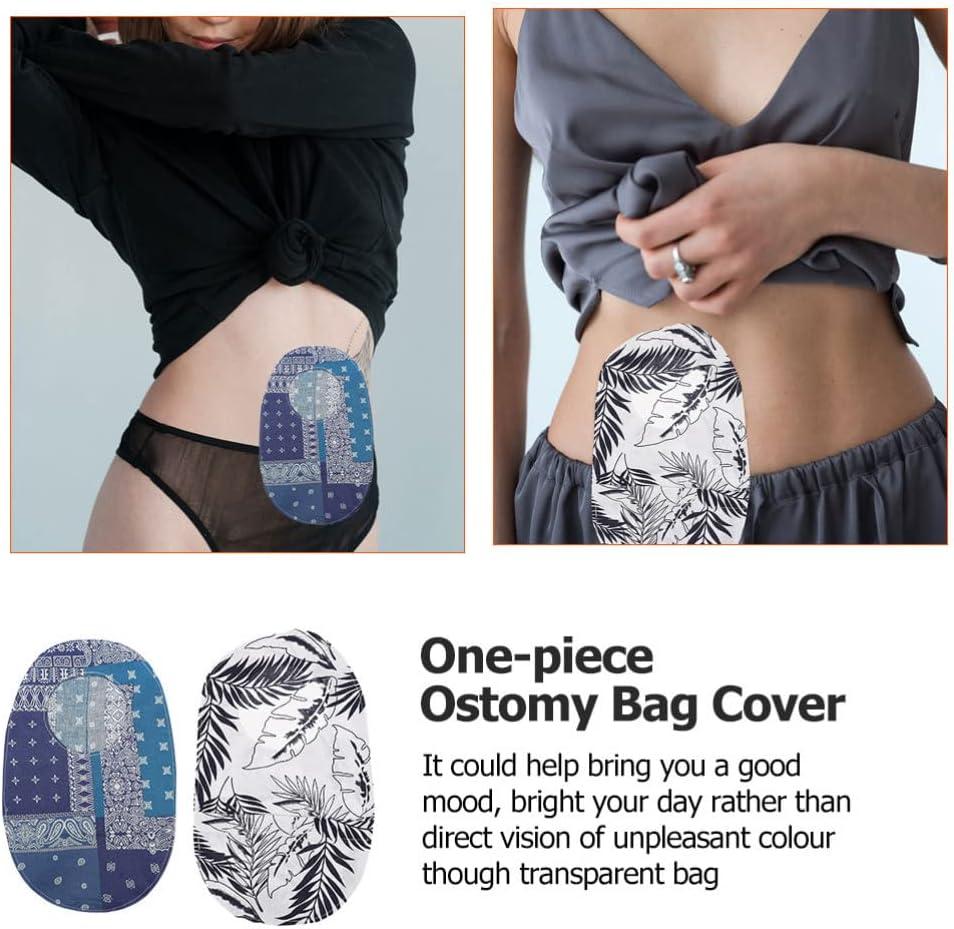 One-piece Ostomy Bag Pouch Covers Protector Decorative Ostomy Bag