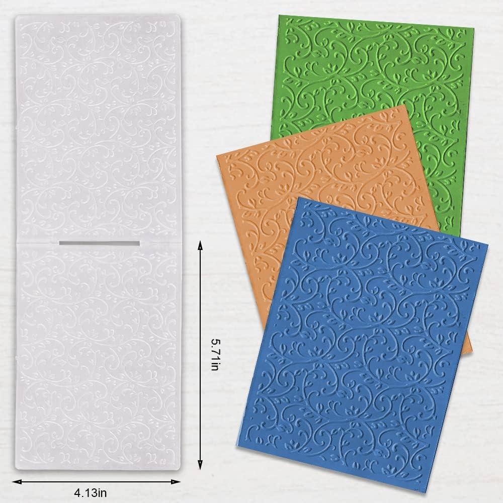 Stars Plastic Embossing Folders Textured Impressions Embossing Folders for  Card Making Scrapbooking and Other DIY Paper Crafts