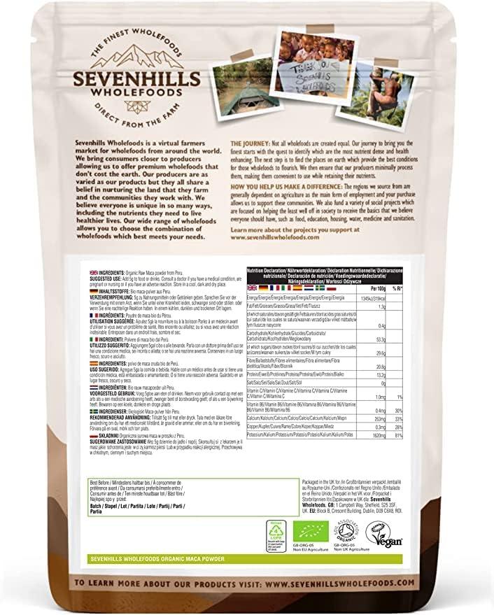  Sevenhills Wholefoods 1L Organic Extra Virgin Raw