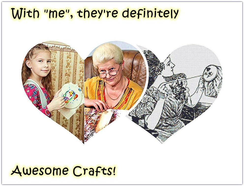 Inner Beauty Needlepoint Kits for Adults Beginners Funny Cross Stitch Kits  fo