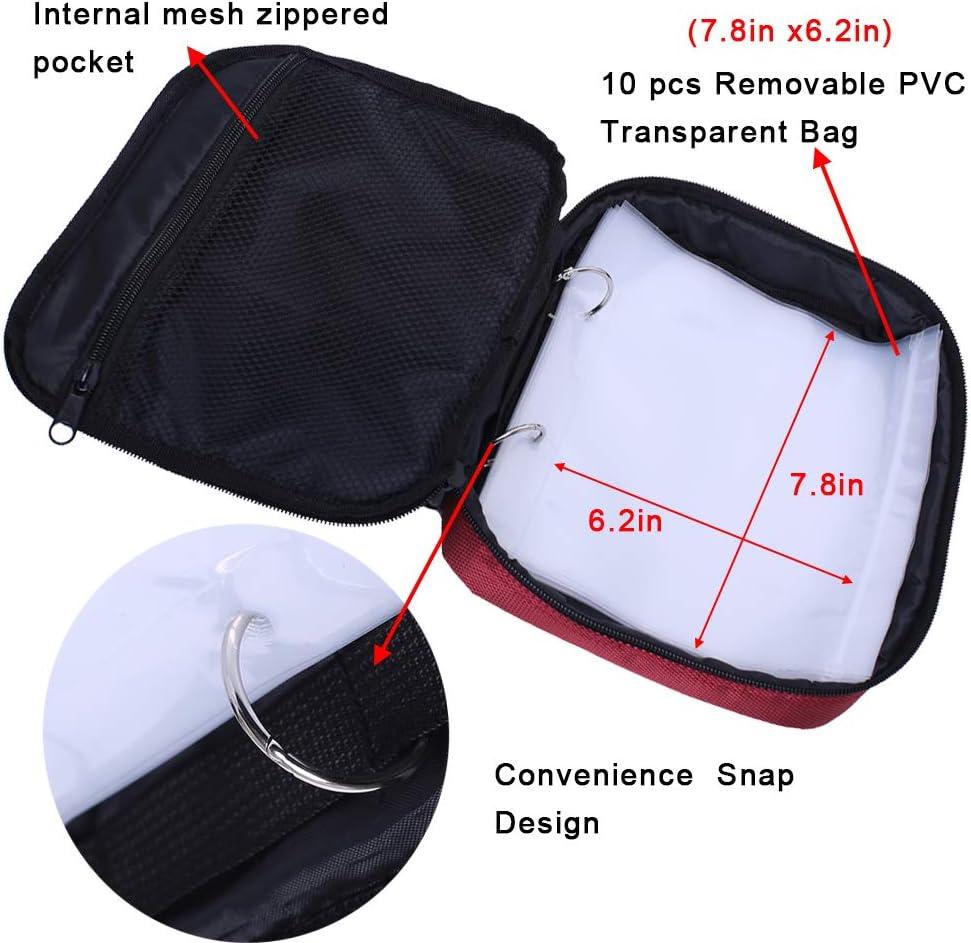 Fishing Bait Bag Small Fishing Tackle Binder Bag Outdoor Fishing Bag  Multi-function Fishing Pouch