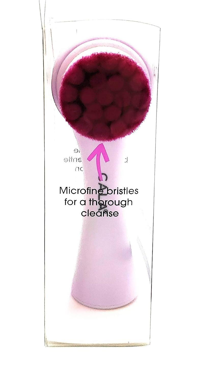 DUAL-ACTION FACIAL CLEANSING BRUSH (PURPLE)