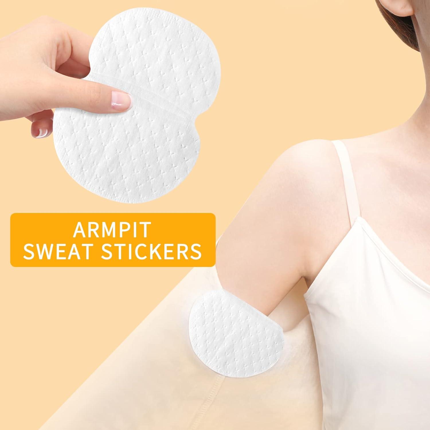 Armpit Pads 12pcs Fit Skin Elastic Cloth Underarm Sweat Pads Fast Dry  Ultrathin