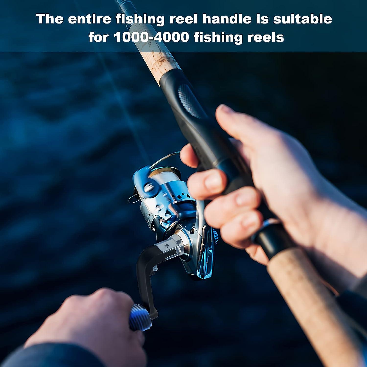 Fishing Reel Grips Sleeve Anti Slip Baitcasting Spinning Reel Handle Knobs  Cover
