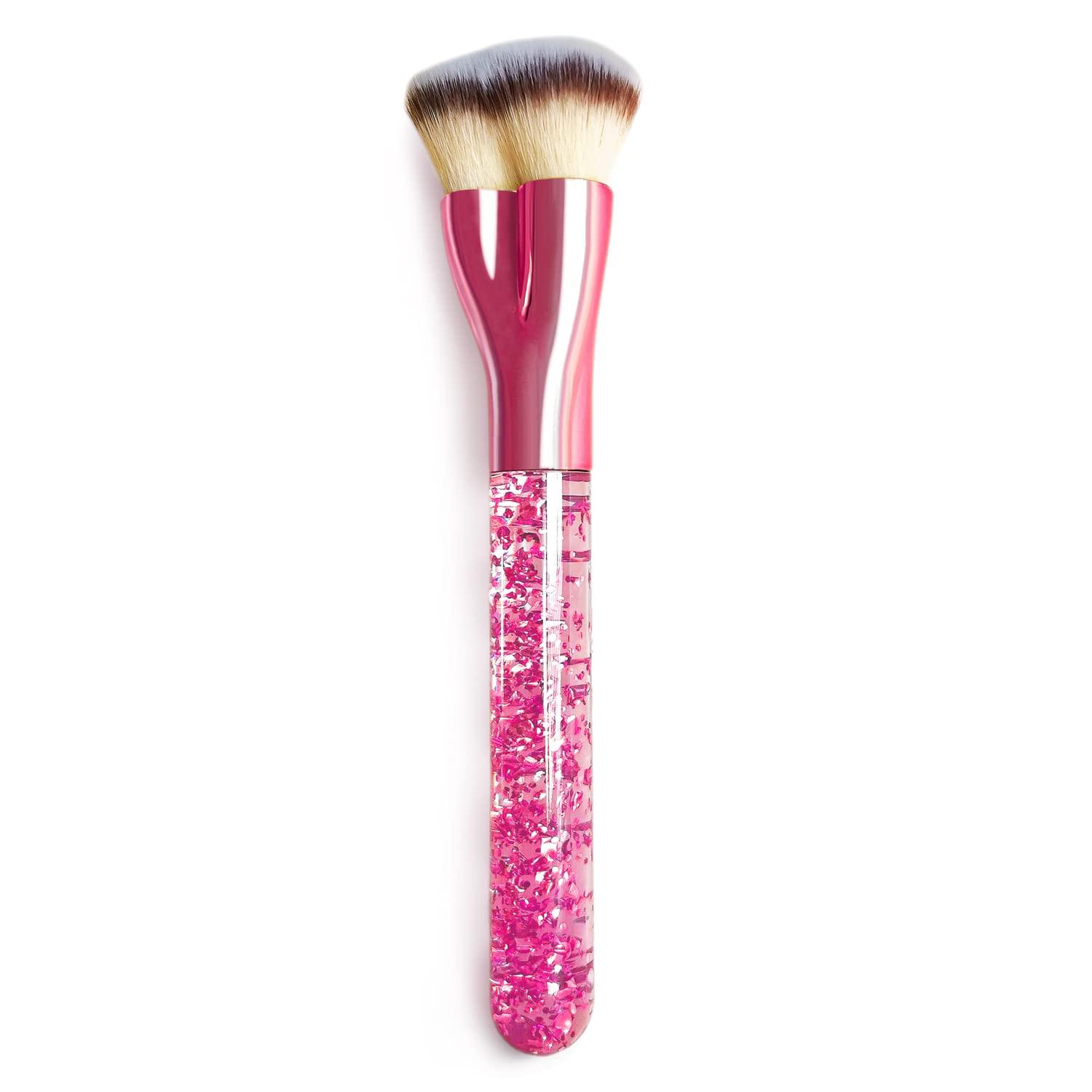 Foundation Brush Heart Pink – Lamora Beauty