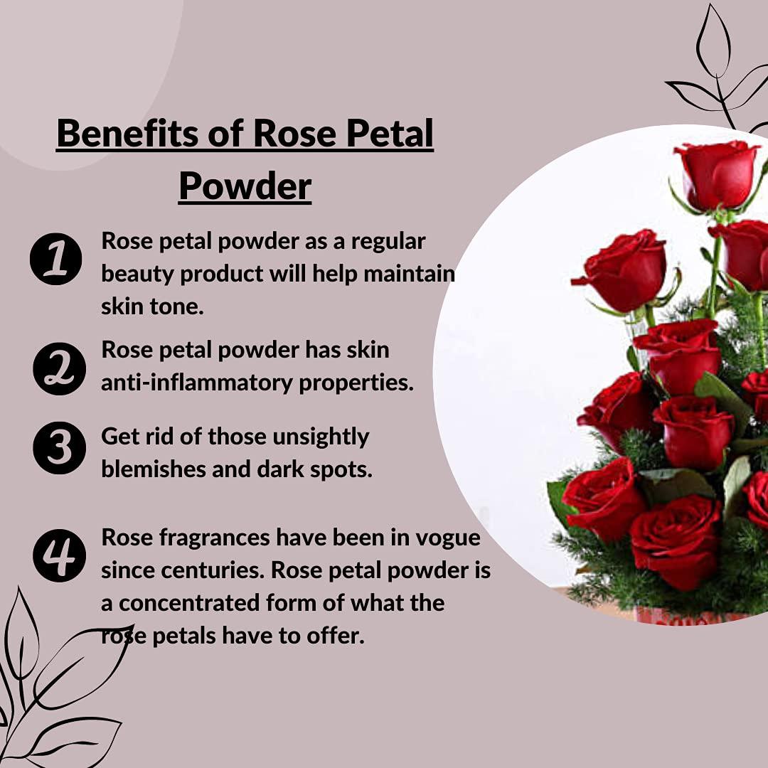 Rose Petal Petals Powder Face Mask Bath Anti Ageing Free Shipping