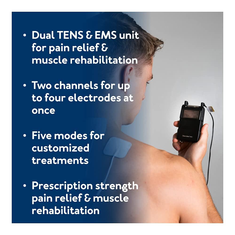 TENS Unit Muscle Stimulator for Back Pain Relief, TENS Machine, Neck Pain,  Sciatica Pain Relief, Nerve Pain Relief