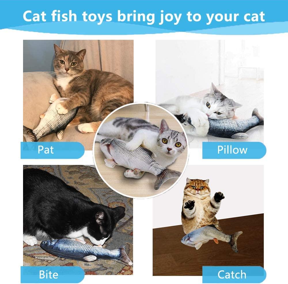 Floppy Fish Dog Toy Flappy Fish Interactive Dog Toy Flopping Fish Toy for  Dogs