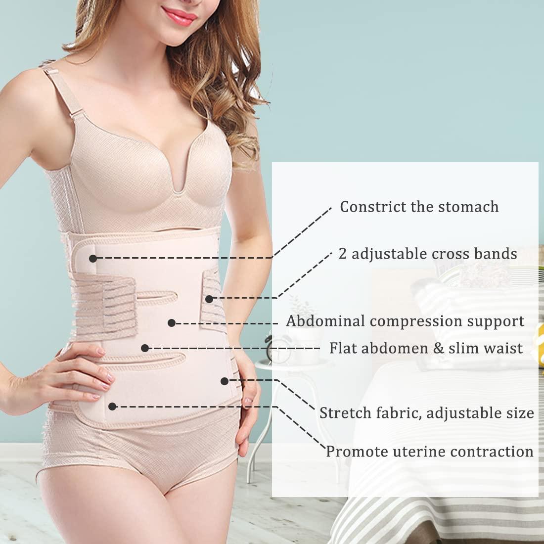 Postpartum C-Section, Open-Bust, Flat Seams, Stretchable Fabric