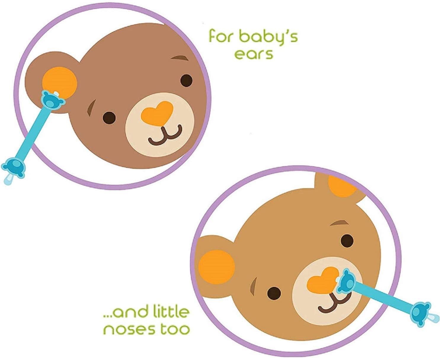 oogiebear Baby Ear & Nose Cleaner. Dual Earwax and Snot Remover