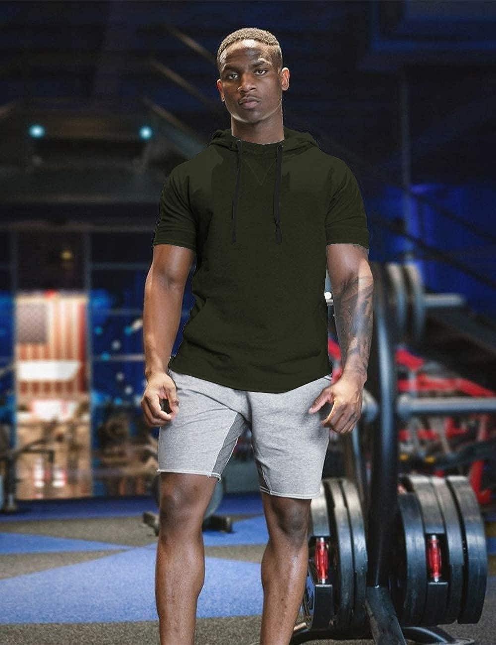 COOFANDY Men's Gym Workout T Shirt Short Sleeve India