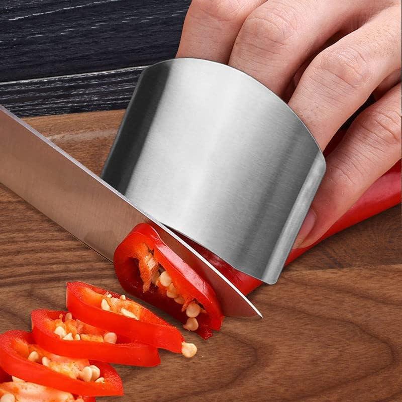 Stainless Steel Finger Protector Anti Cut Finger Guard Safe