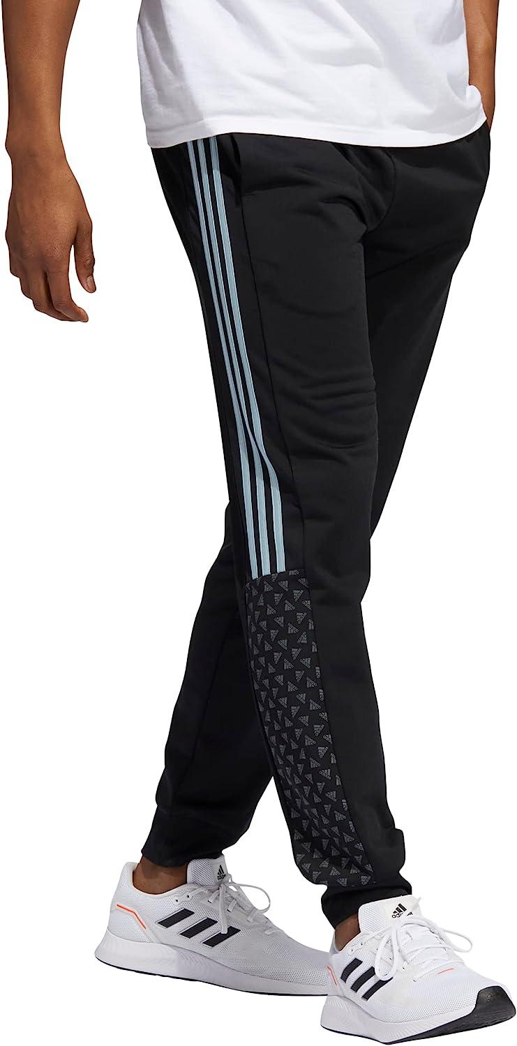 adidas Men's Standard Winter 3-Stripes Pants, Black/Cream White, S :  Amazon.in: Clothing & Accessories