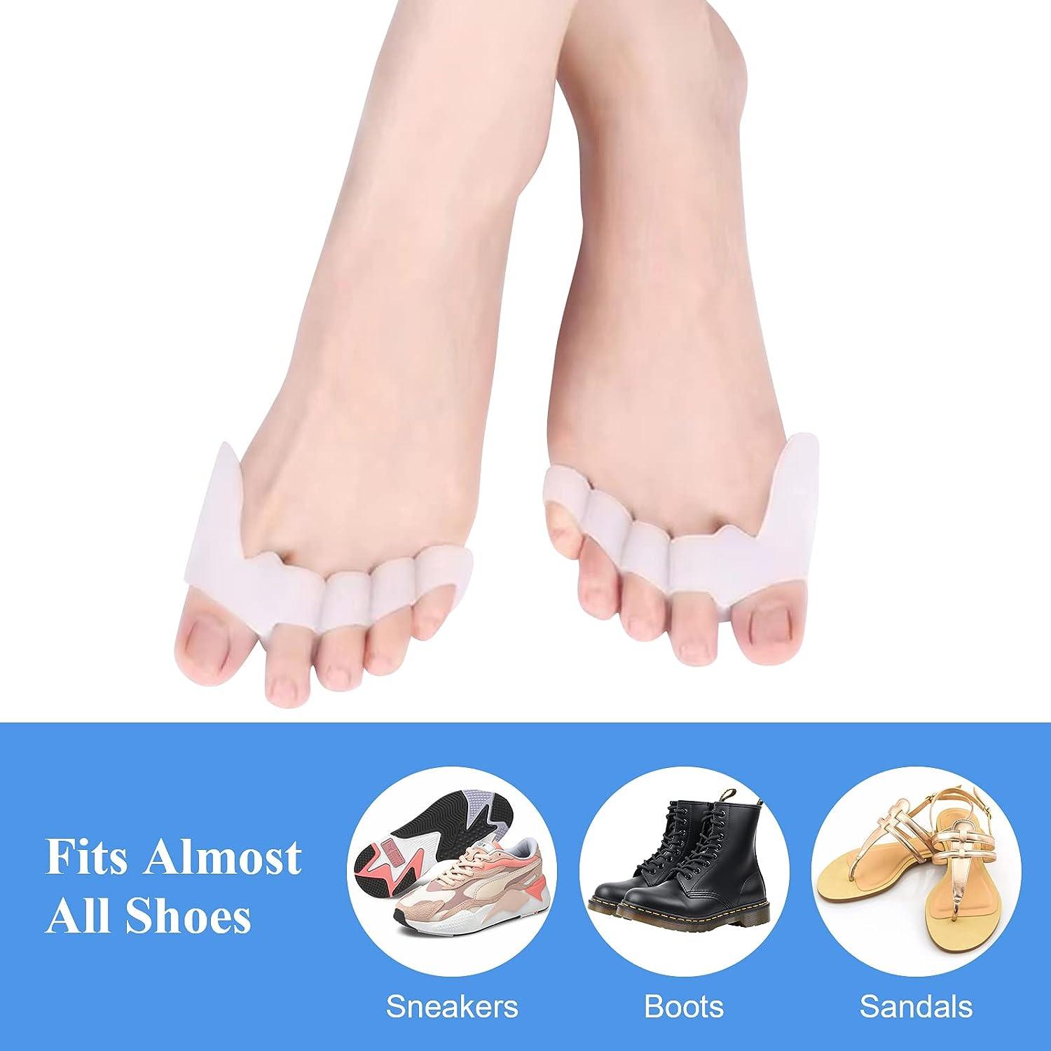 Toe Separators Hammer Toe Straightener Gel Spreader Bunion - Temu