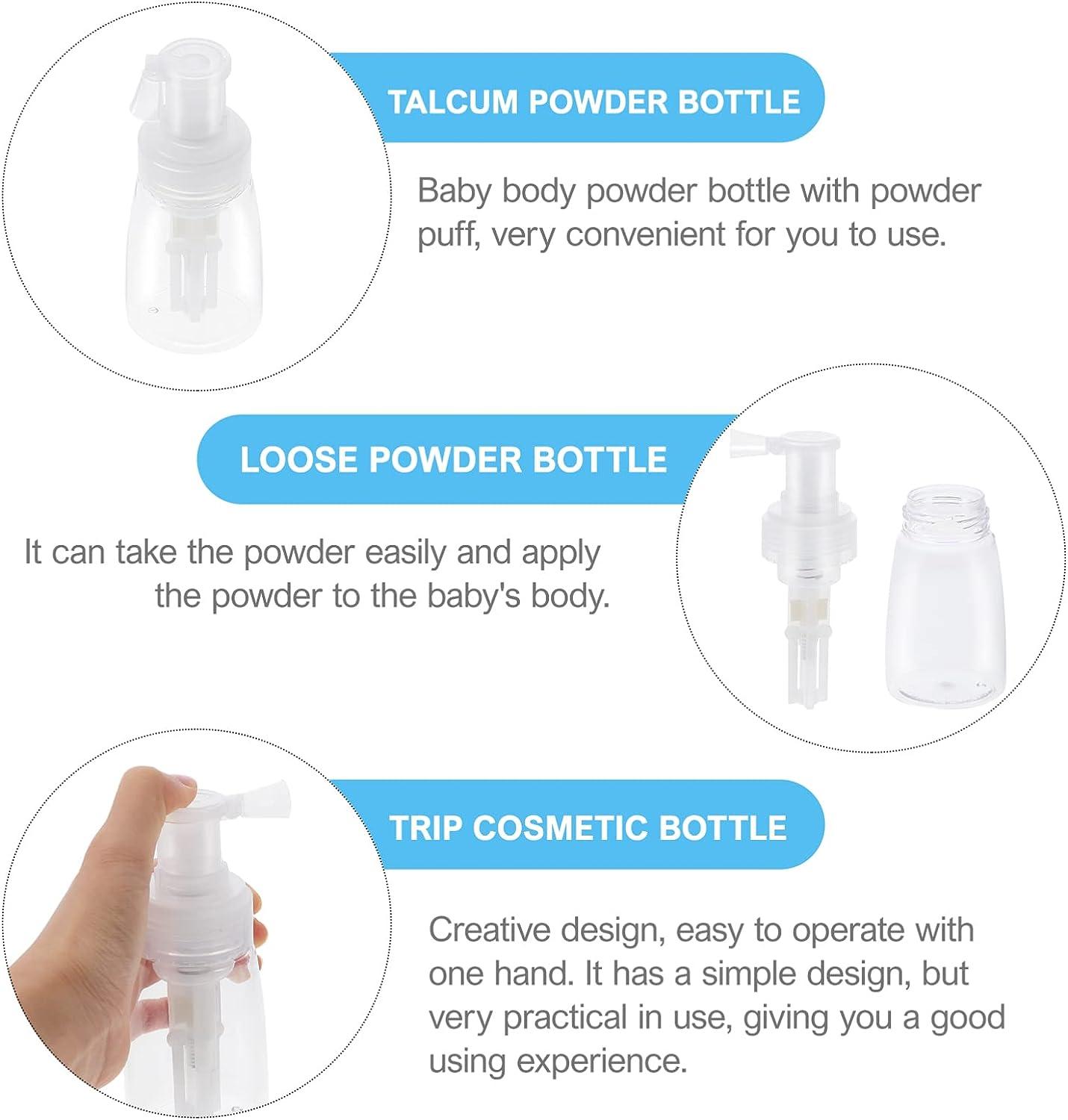 talcum powder dispenser powder container bottle Powder Bottle Travel Body