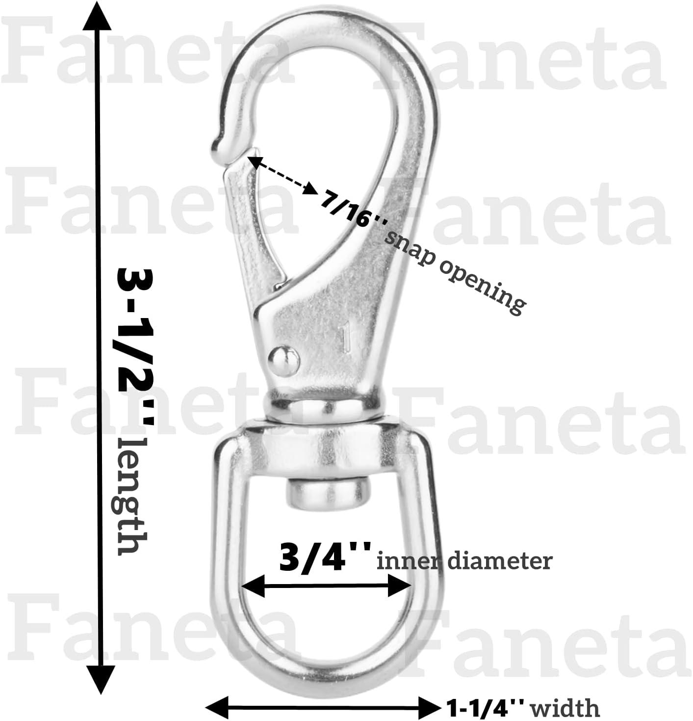 Stainless Steel Snap Hook - 4 3/4 Inch