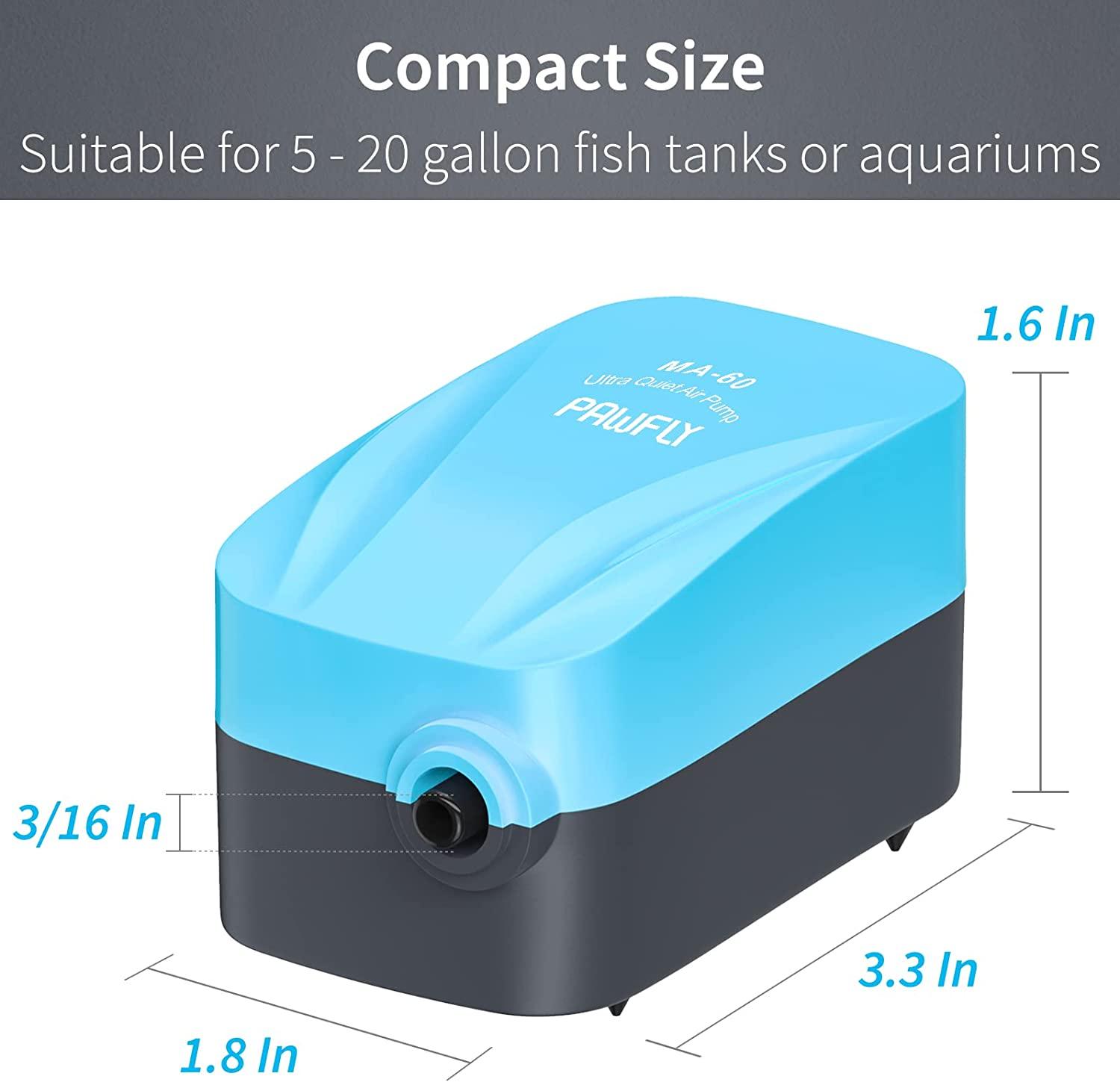  Aquarium Air Pump Aerator Pump: Ultra Silent Air Pump