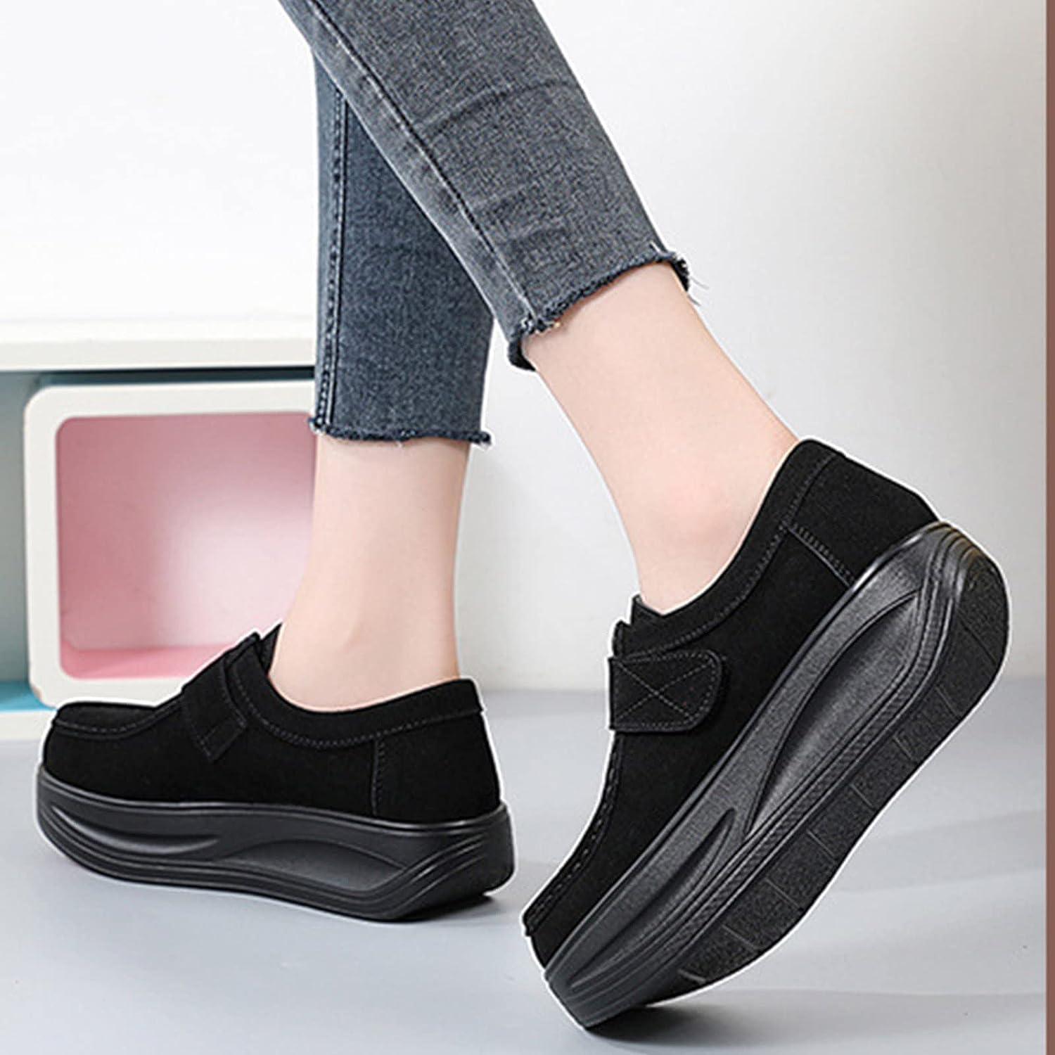 Woman Shoes Casual Sneakers for Women Round Toe Platform Shoes