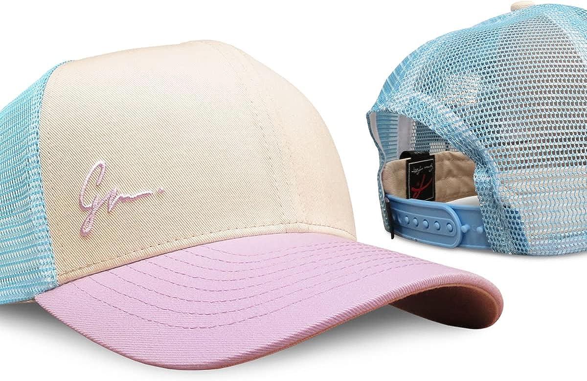 Grace Folly Beach Trucker Hats for Women- Snapback Baseball Cap for Summer  Classic Blue & Lavender
