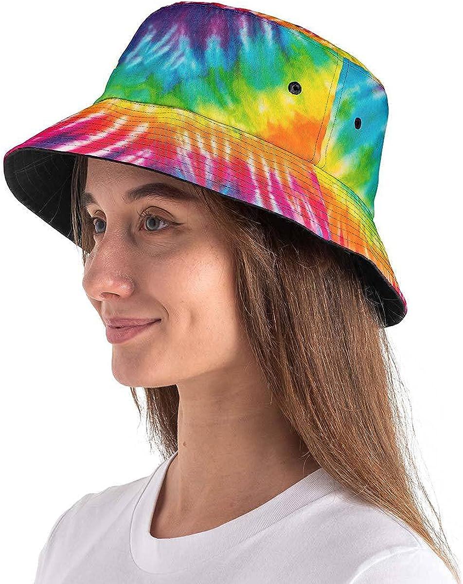 Bucket Hats for Women- Mushroom Fishermen Cap Travel Beach Sun Hat