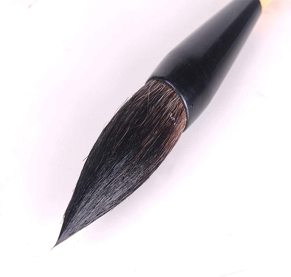 Hbasyp Chinese Traditional Calligraphy Brush/Chinese Calligraphy Watercolor Sumi Drawing Brush-Large Brush (5-Pack)