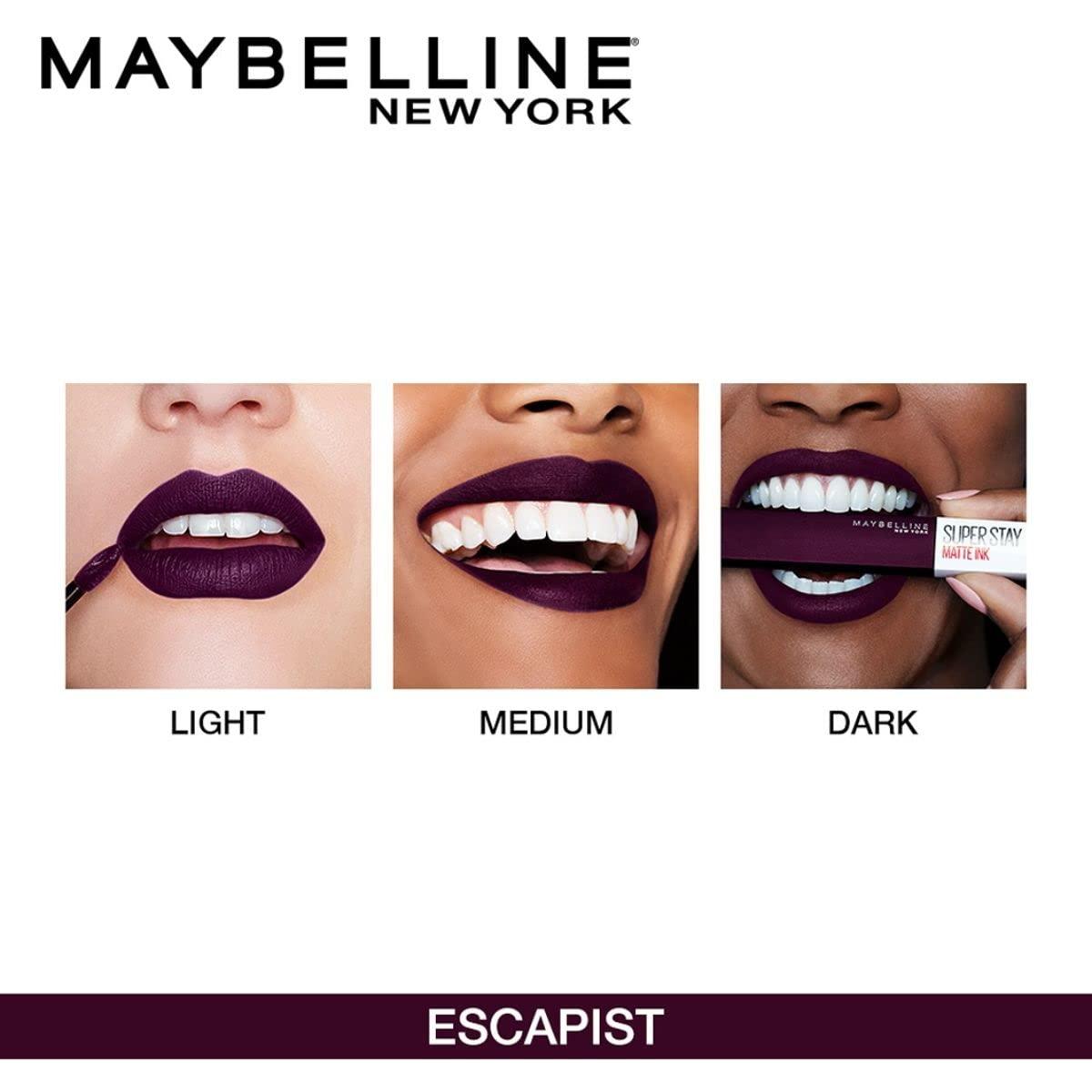 Maybelline New York 0.17 SuperStay Matte Oz Fl (Pack Ounce Lipstick Escapist Ink of Liquid 0.17 ESCAPIST 1) 45
