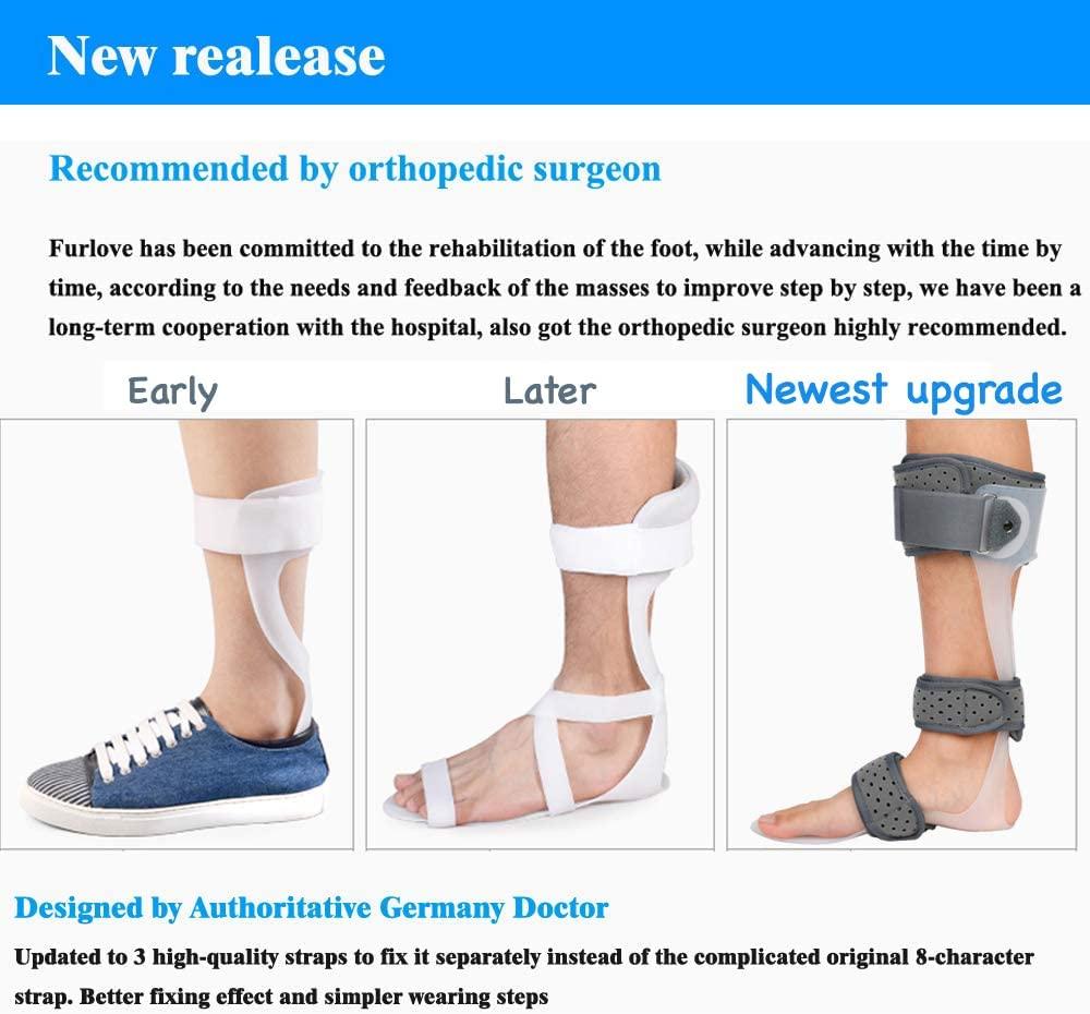 Medical AFO Foot Drop Brace, Drop Foot Support Ankle Foot Orthosis