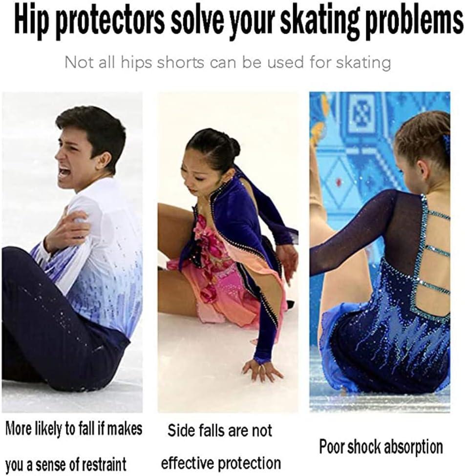  Protective Padded Compression Shorts for Snowboard, Skate,  Ski, Football, Basketball - Hip, Butt and Tailbone Padding (X-Small) :  Sports & Outdoors