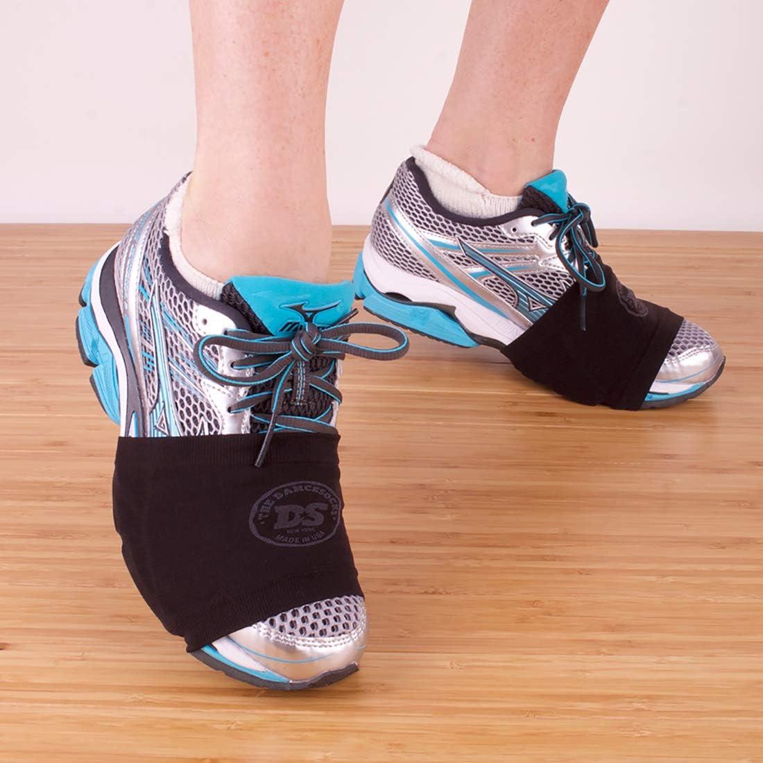 The Original DanceSocks - Made in USA Over Sneaker Socks For Dance, Carpet  (1 Pairs/2 Socks)
