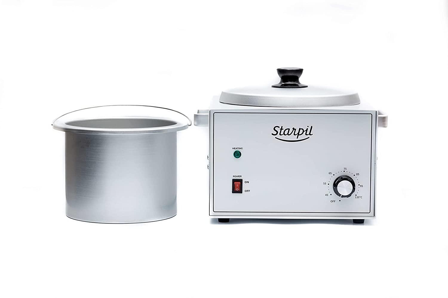 Starpil Wax Machine - Mini Wax Warmer for Hair Removal 4oz / 125g - Best for Hard Wax Beads - Use for Hair Removal - Adjustable