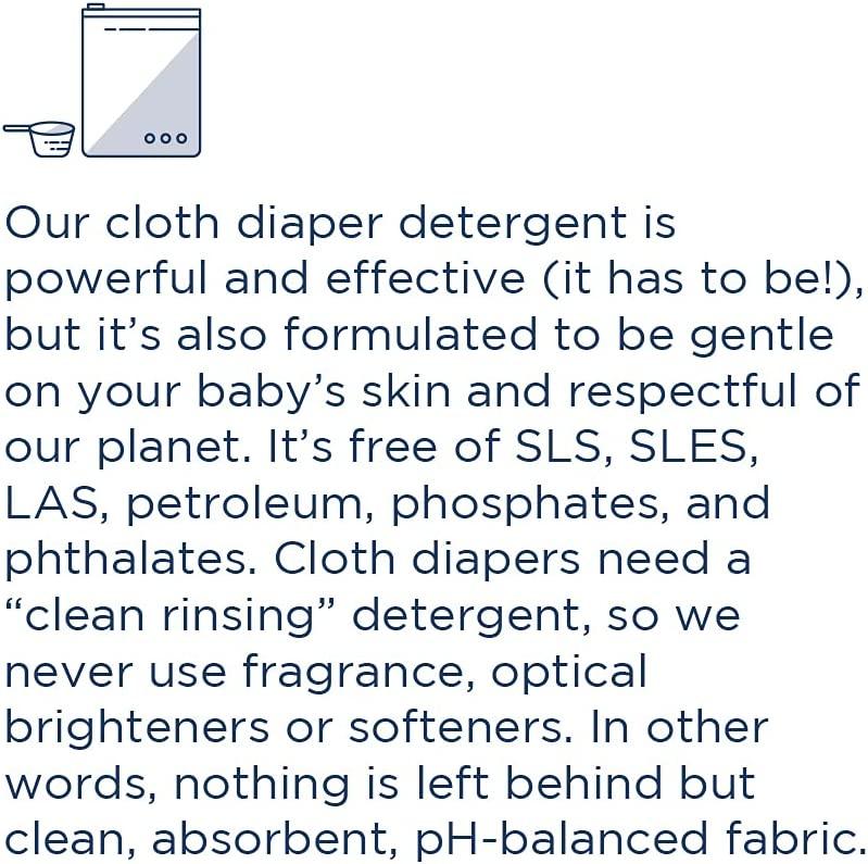 Cloth Diaper Laundry Powder Detergent